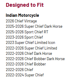 Indian Motorcycle Handlebar Install Kit - Long