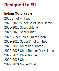 Indian Motorcycle Forward Foot Controls with Floorboards - Cruiser Black