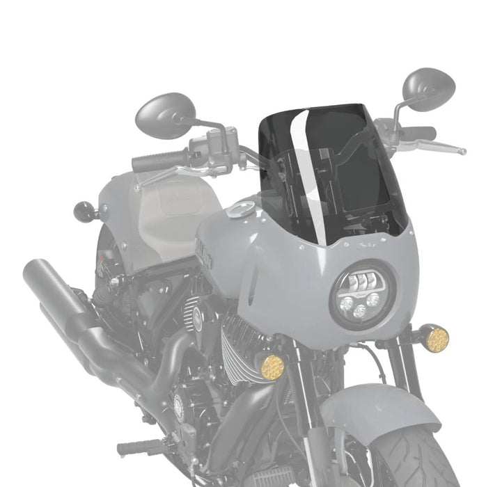 Indian Motorcycle Quarter Fairing Tall Flared Wind Deflector Tint - Chief