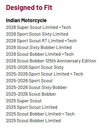 Indian Motorcycle Scout Bobber Smoked Turn Signals - Gloss Black