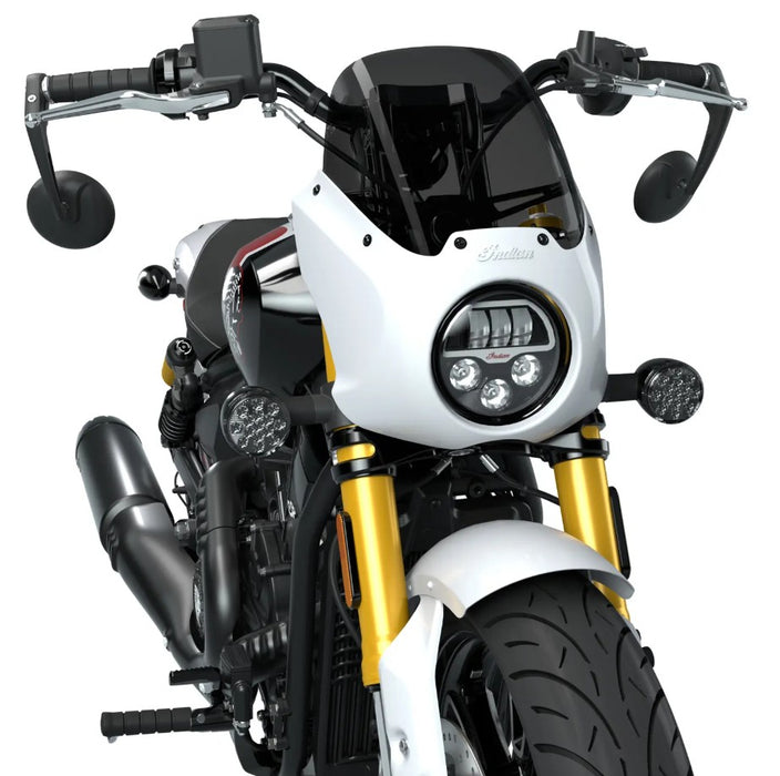 Indian Motorcycle Scout 101 Smoked Turn Signals - Gloss Black
