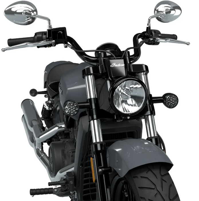 Indian Motorcycle Smoked Front Turn Signal Assembly