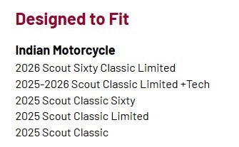 Indian Motorcycle Scout Classic Smoked Turn Signals - Chrome
