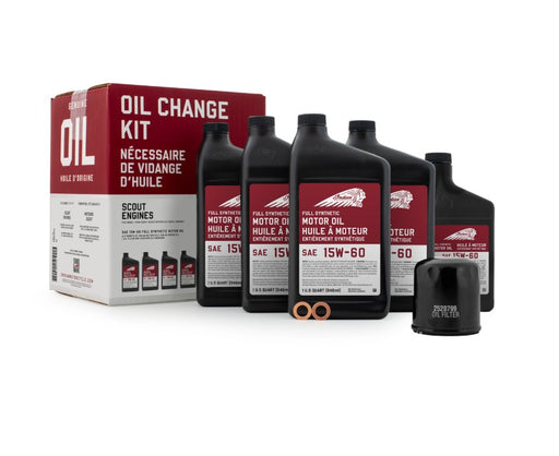 Indian Motorcycle Scout 1250 Oil Change Kit