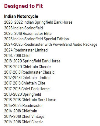 Indian Motorcycle ClimaCommand Classic Seat - Ride Command Enabled