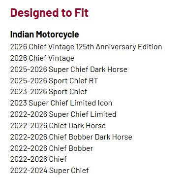 Indian Motorcycle 2-Up High Bolster Seat - Two-Tone Black & Brown - Chief