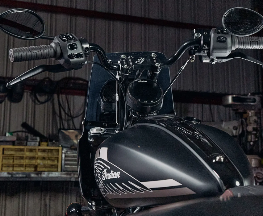 Indian Motorcycle 2" Reduced Reach Pullback Handlebars