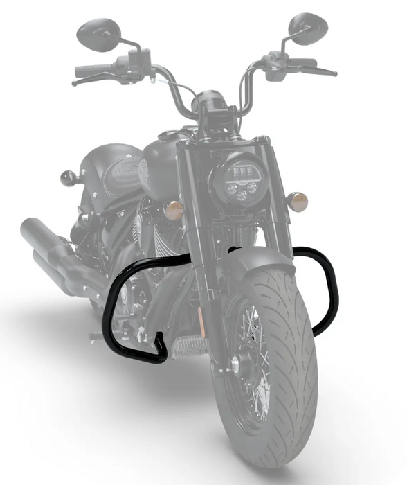 Indian Motorcycle Front Highway Bars - Black - Chief