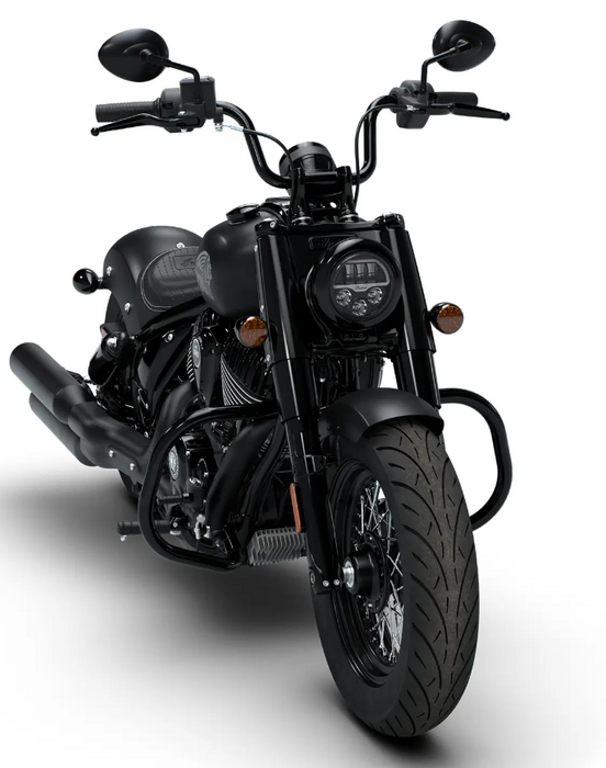 Indian Motorcycle Front Highway Bars - Black - Chief
