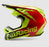 Fox Racing V1 Statk Helmet - Red/Yellow