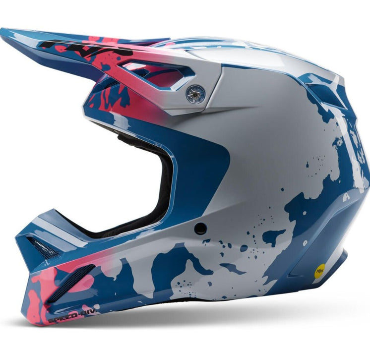 Fox Racing Youth V1 Morphic - Blueberry Size Small
