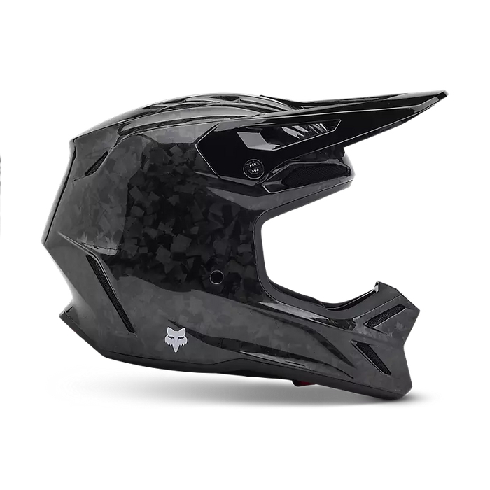 V3 RS Carbon Solid Helmet - Black
