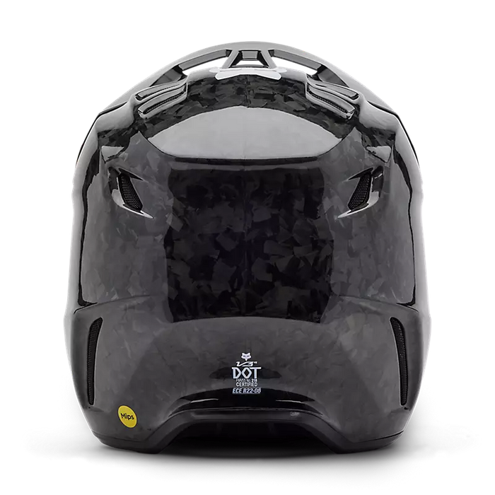 V3 RS Carbon Solid Helmet - Black