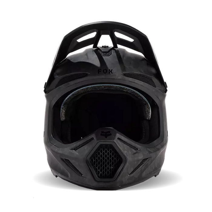 V3 RS Carbon Solid Helmet  - Matte Black