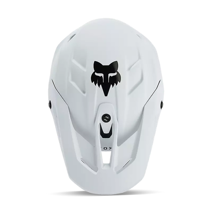Fox Racing V3 Solid Helmet - Matte White