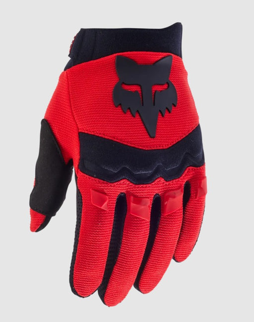 FOX Youth Dirtpaw Gloves - Flo Red