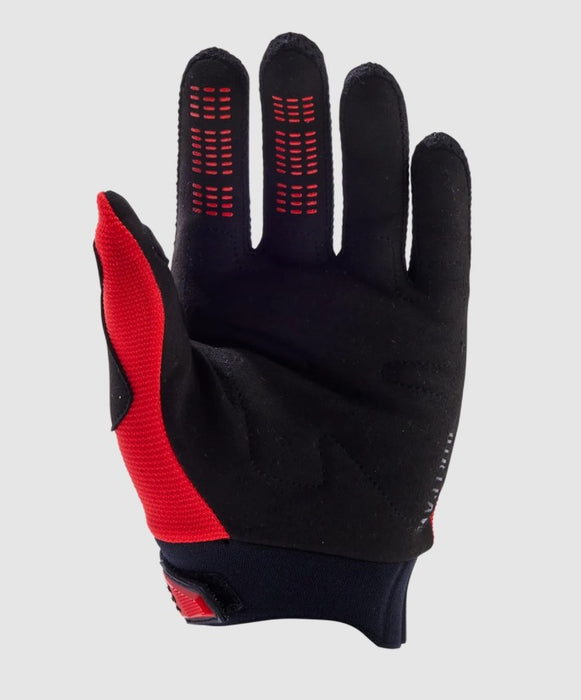 FOX Youth Dirtpaw Gloves - Flo Red