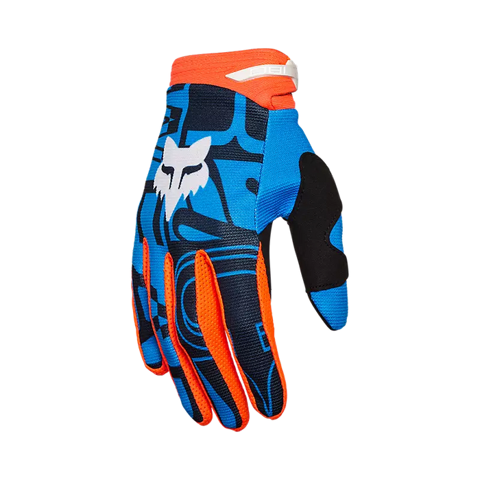 Youth 180 Race Spec Gloves - BLUE/ORANGE
