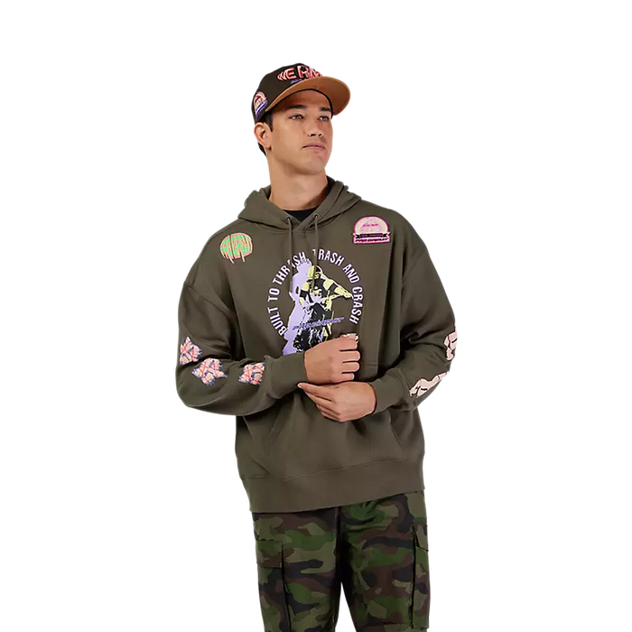 Pro Circuit Oversized Pullover Hoodie - Military Green
