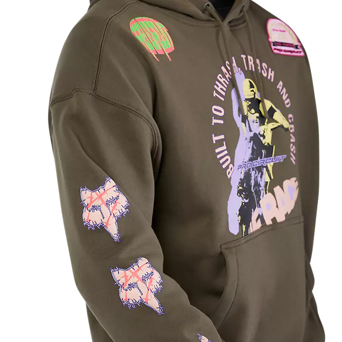 Pro Circuit Oversized Pullover Hoodie - Military Green