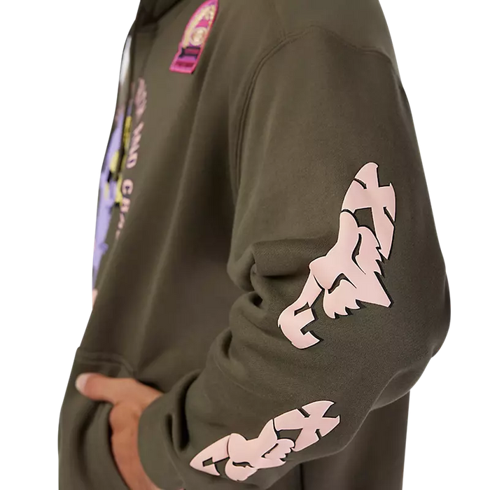 Pro Circuit Oversized Pullover Hoodie - Military Green