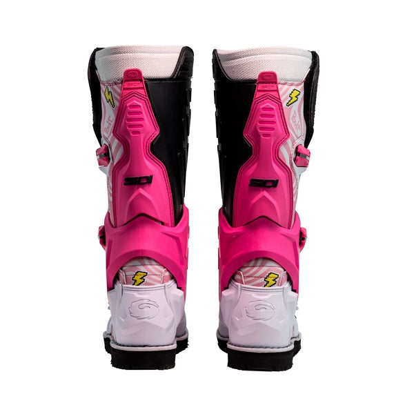 Crossair X Billy Bolt Boots - Pink