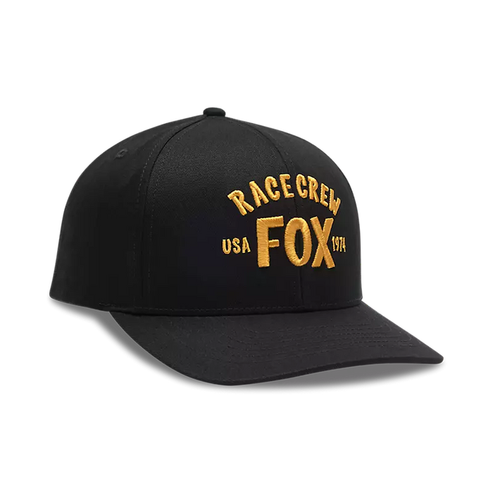 Slogan Snapback Hat - Black