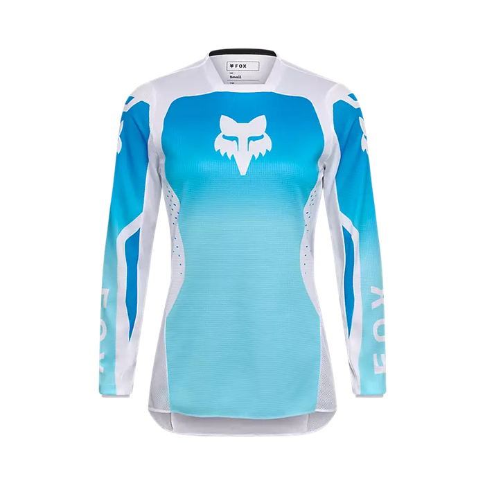 Fox Womens 180 Shield Jersey - White/Blue