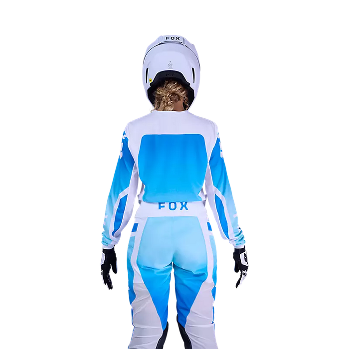 Fox Womens 180 Shield Jersey - White/Blue