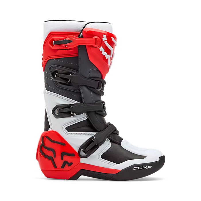 Youth Comp Boots - White/Red
