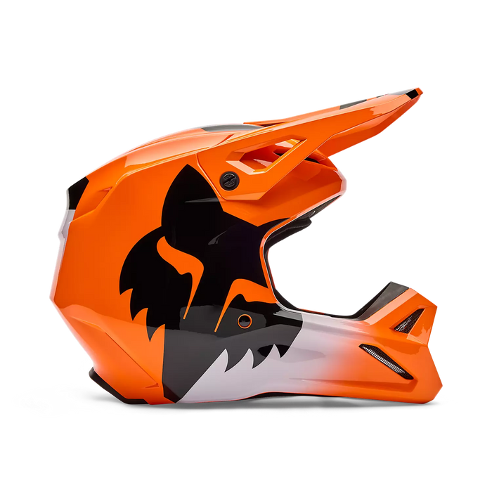V1 Shield Helmet - FLO Orange