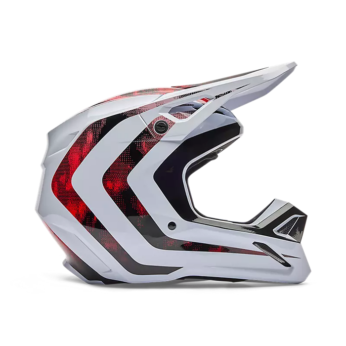 V1 Kairos Helmet - White/Red