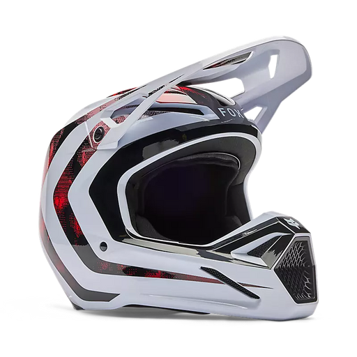 V1 Kairos Helmet - White/Red