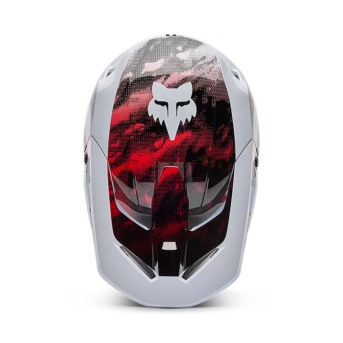 V1 Kairos Helmet - White/Red