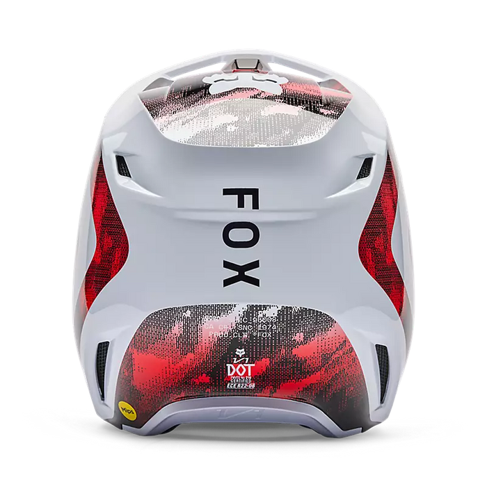 V1 Kairos Helmet - White/Red