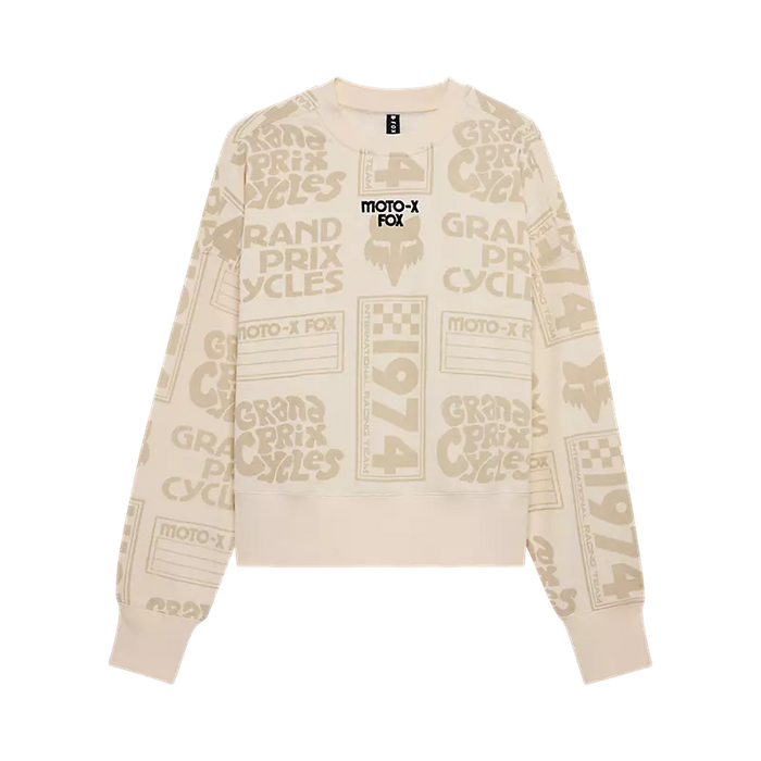 Womens Circa 74 Oversized Crew