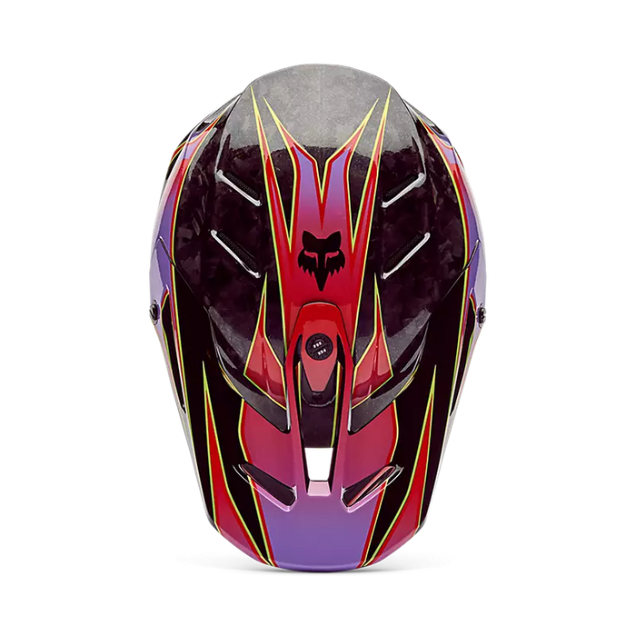 V3 RS Canvas Helmet - Red