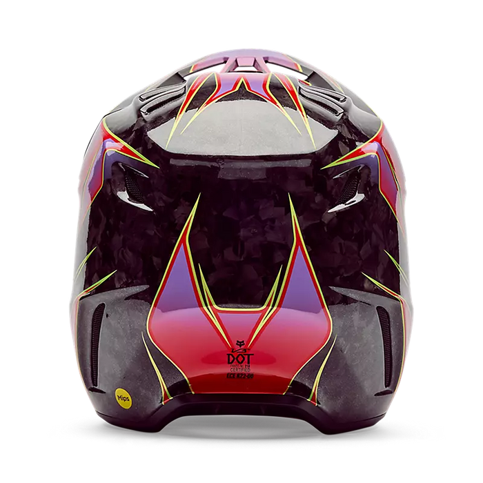 V3 RS Canvas Helmet - Red