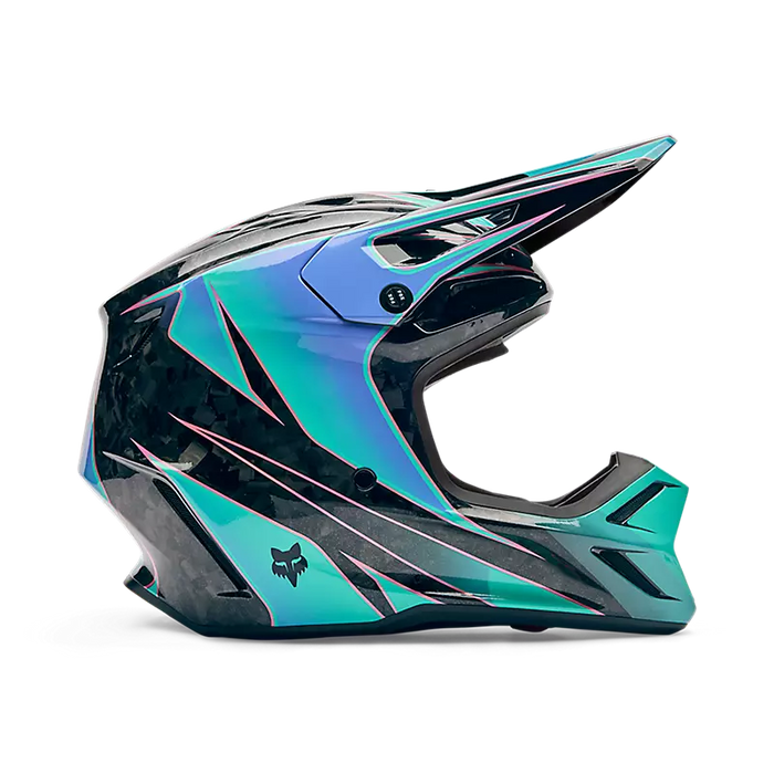 V3 RS Canvas Helmet - Aqua Blue