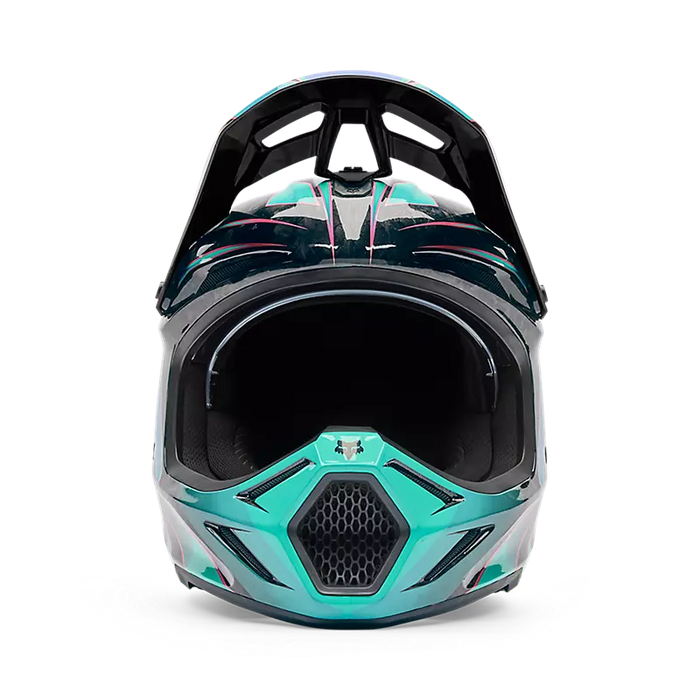 V3 RS Canvas Helmet - Aqua Blue