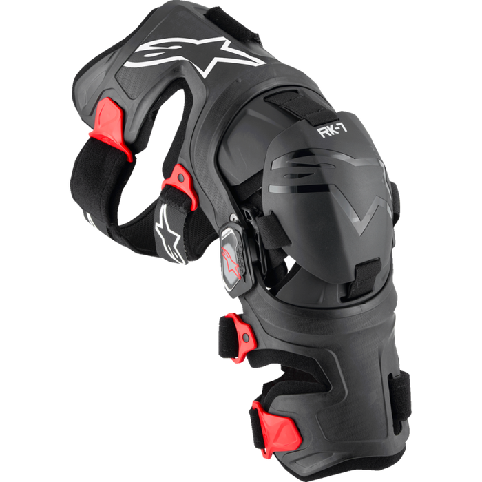RK-7 PLASMA KNEE BRACE - Black/Red