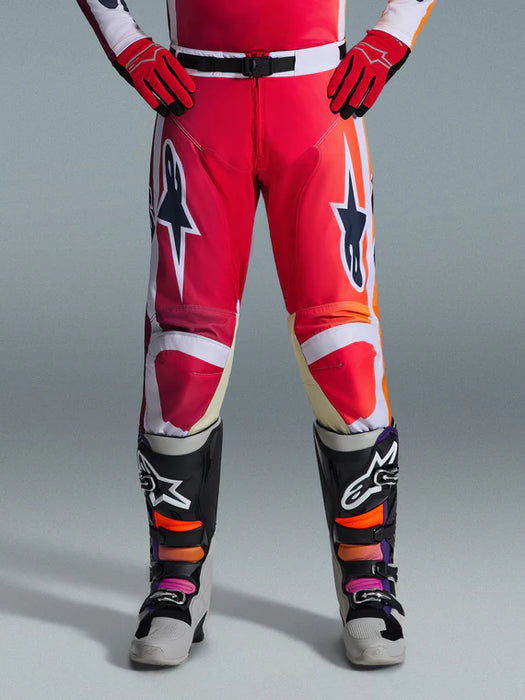 Racer Portl Pants - Red/Gray/Orange
