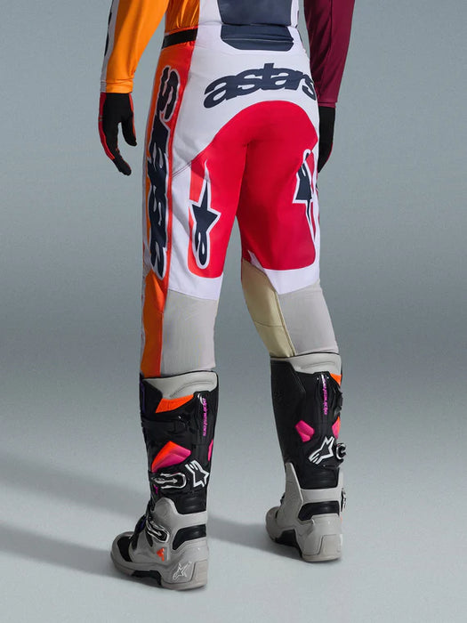 Racer Portl Pants - Red/Gray/Orange