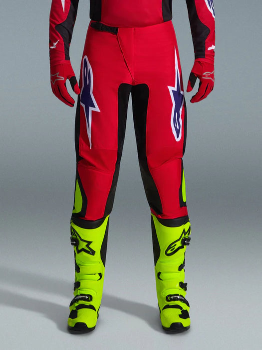 Fluid Grid Pants - Red/Blue