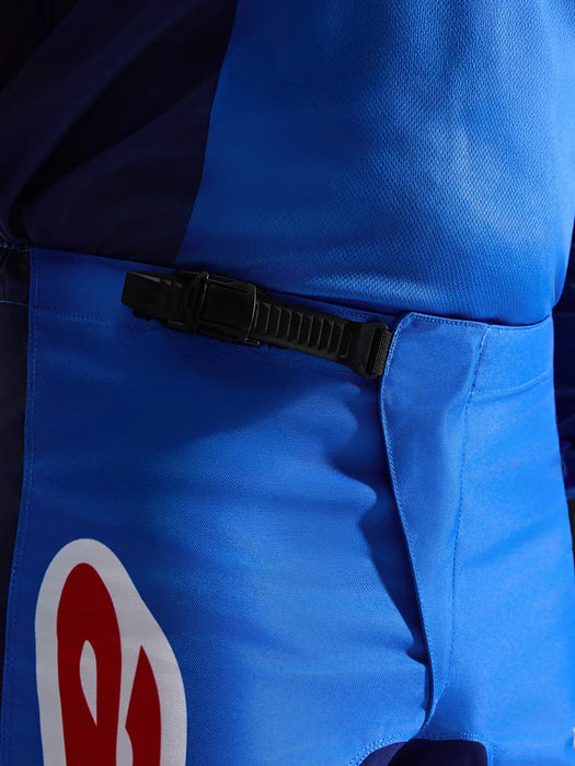 Fluid Grid Pants - Blue/Red