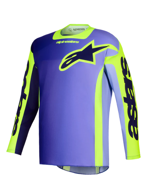 Alpinestars Racer Portl Jersey - Purple/Yellow