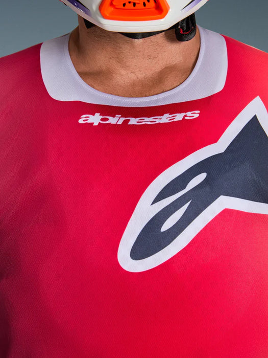 RACER PORTL JERSEY - RED/GRAY/ORANGE