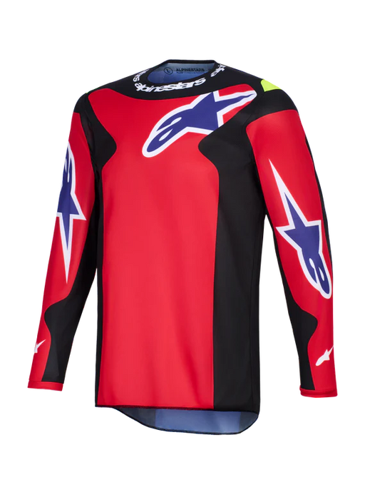 Alpinestars Fluid Grid Jersey - Red/Black/Purple