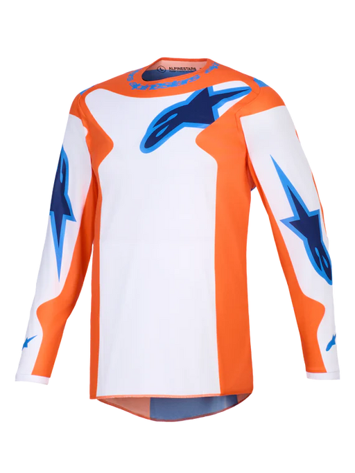 Alpinestars Fluid Grid Jersey - Orange/UCLA Blue