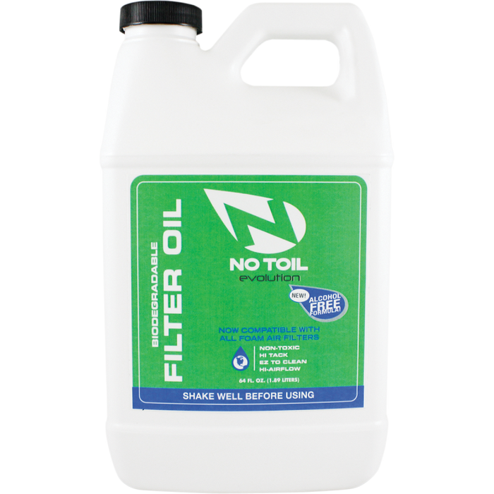NO-TOIL EVOLUTION FILTER OIL 1/2 GALLON